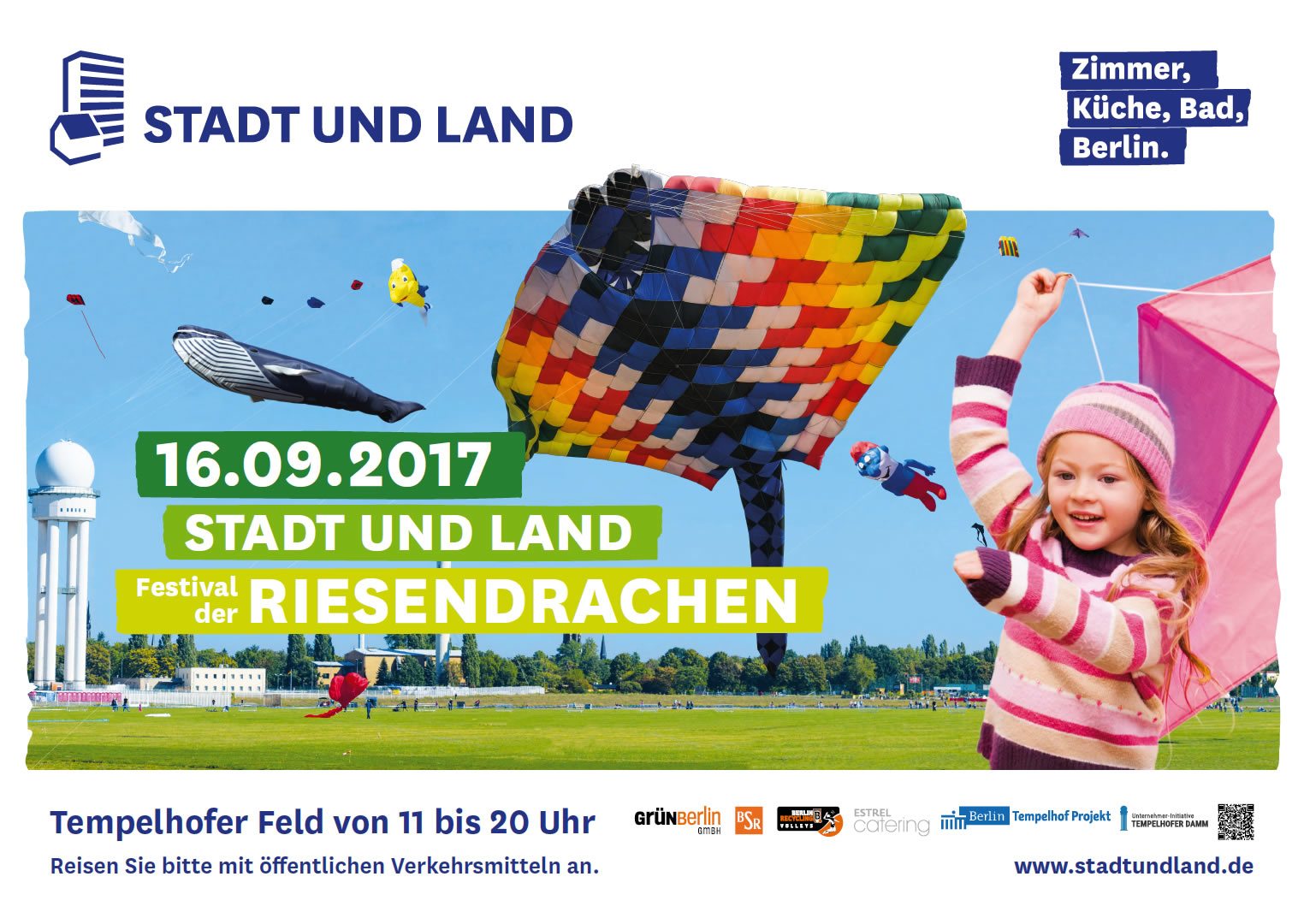 16. September 2017: Festival der Riesendrachen auf dem Tempelhofer Feld